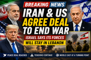Iran and Usa to end war