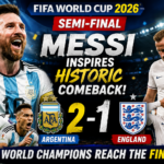 Argentina 2–1 England: Messi Inspires Stunning Comeback as World Champions Reach FIFA World Cup 2026 Final